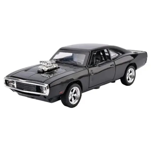 Dodge Charger With Engine Blower Diecast Toy